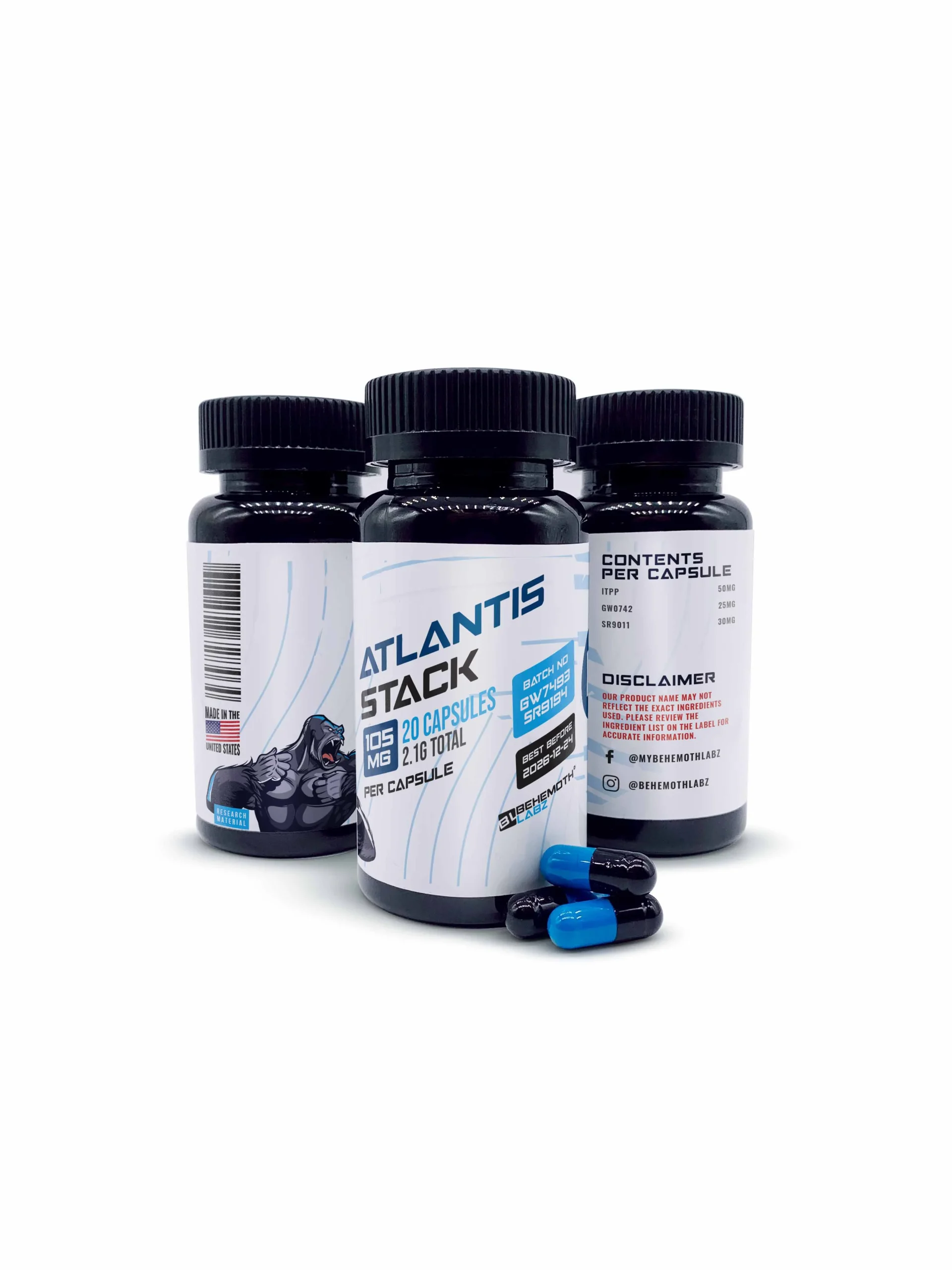 The Atlantis Stack (ITPP + GW-0742 + SR-9011)
