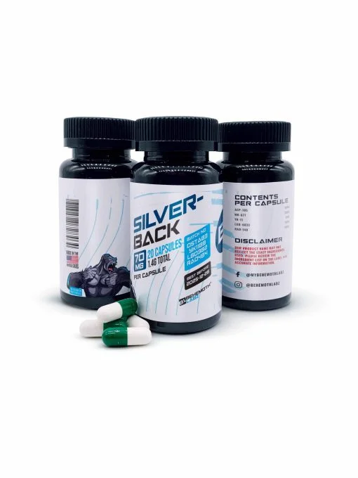 Silverback Capsules (ACP-105 + MK-677 + YK-11 + LGD-4033 + RAD-140)