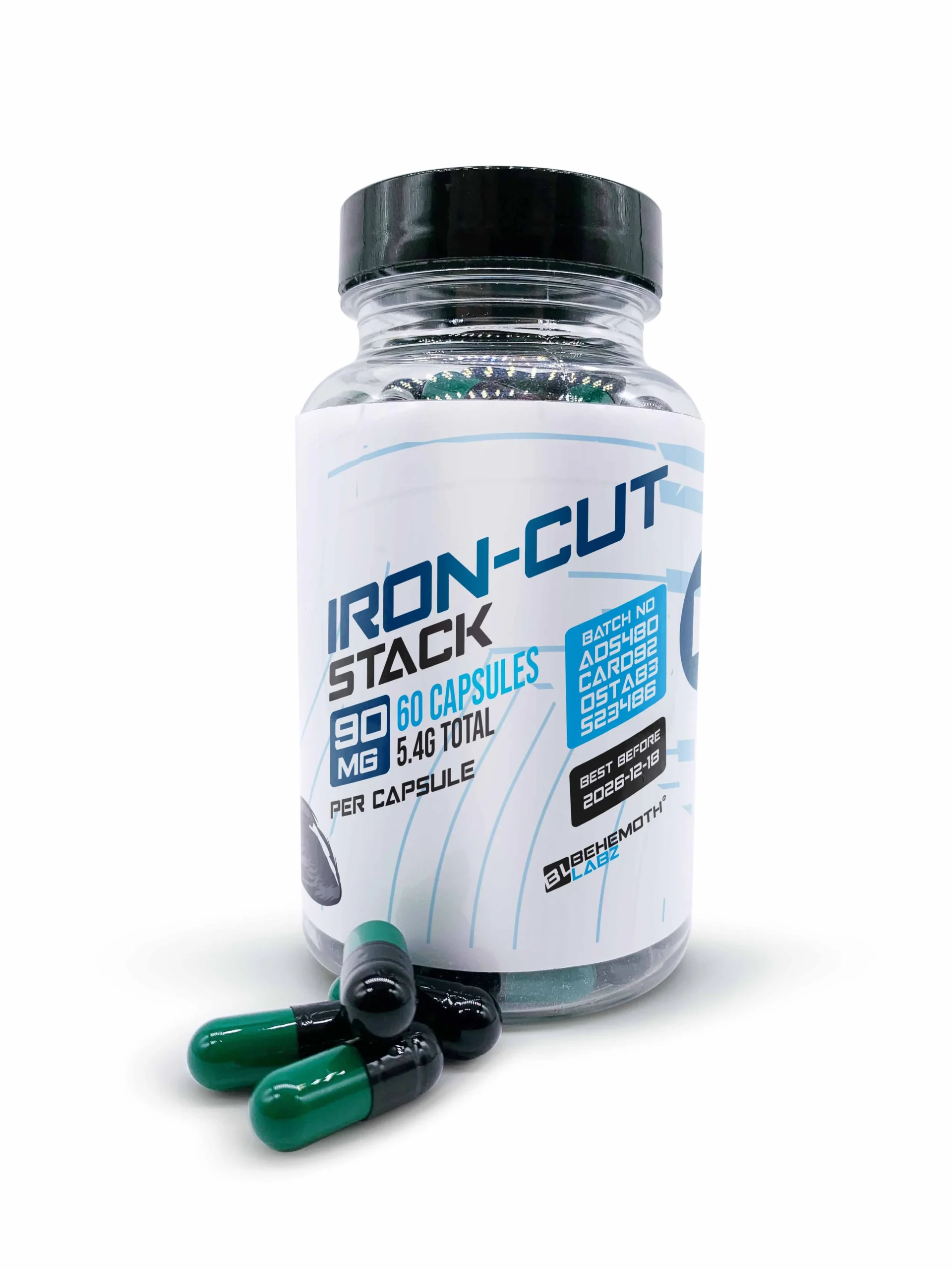 Iron Cut Stack (S4 Andarine + GW-501516 + MK-2866 + S-23)