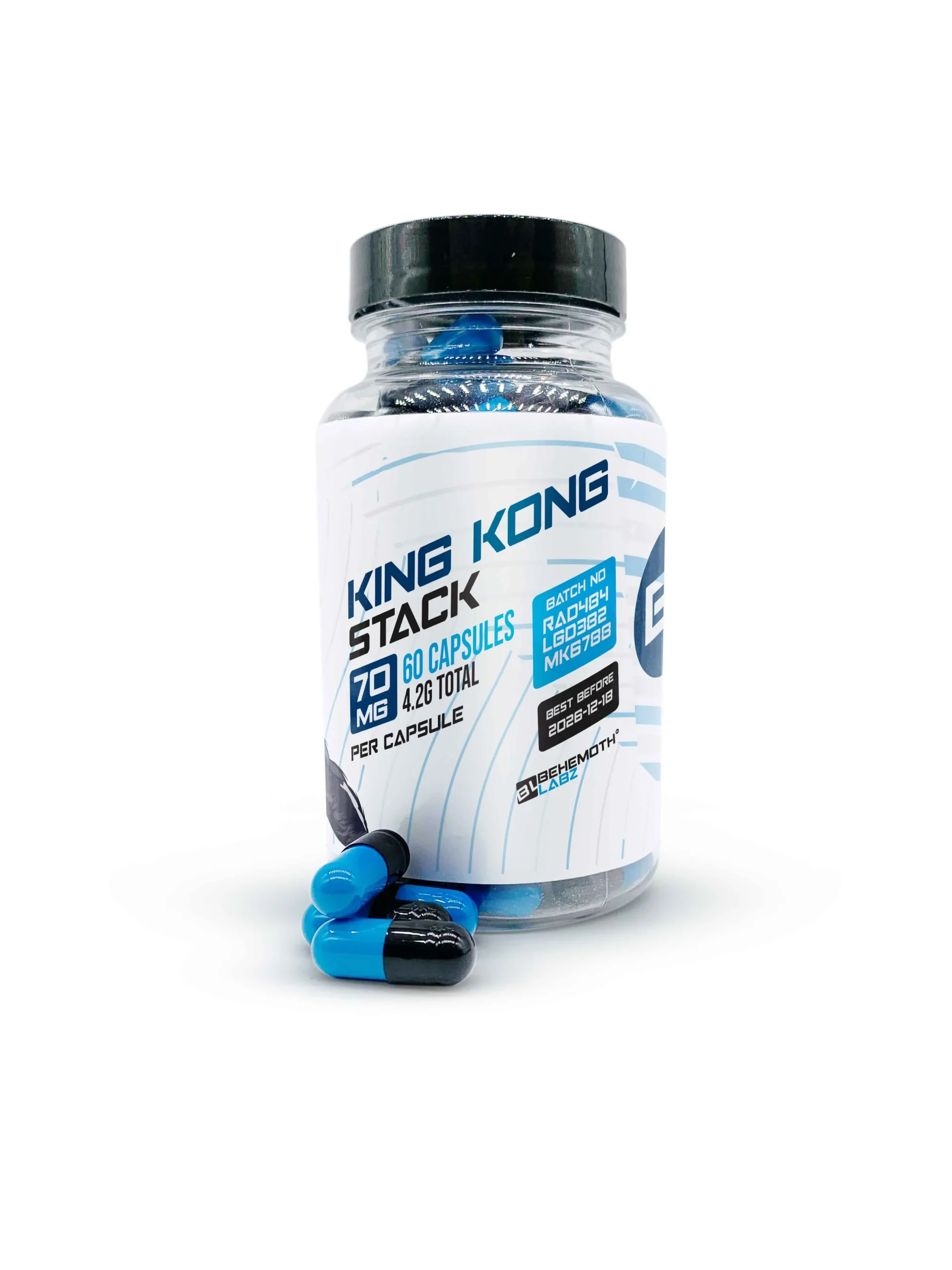The King Kong Stack (RAD 140 + LGD 4033 + ACP 105 + MK-677)
