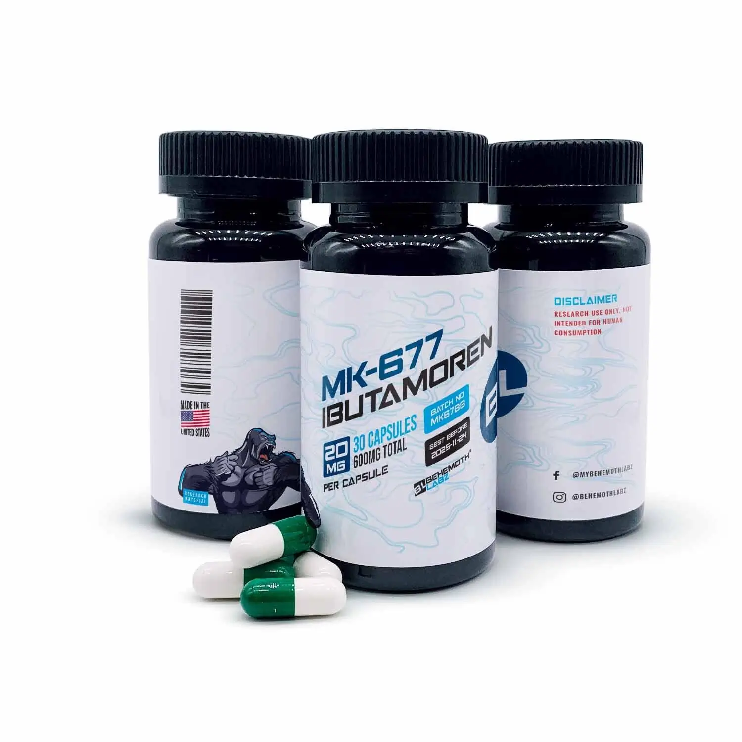 MK-677 Ibutamoren Capsules